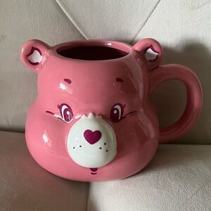 Care Bears Pink Cheer Bear 3D Sculpted Ceramic Mug